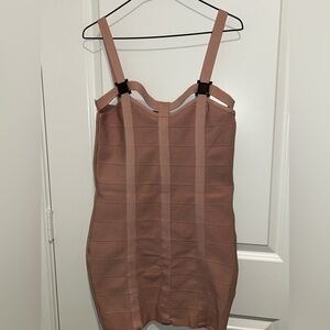 Bubble gum pink color dress